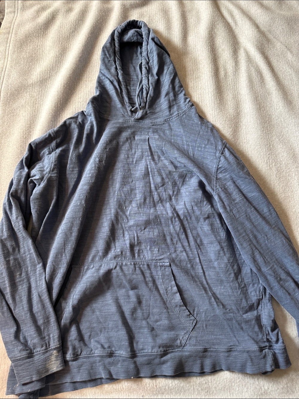 George Men's Slate Blue Hooded Sweatshirt